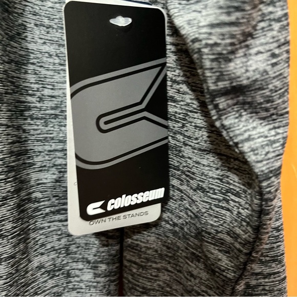 Colosseum Gray Notre Dame Quarter Zip Popover Size Medium NWT - Picture 6 of 10